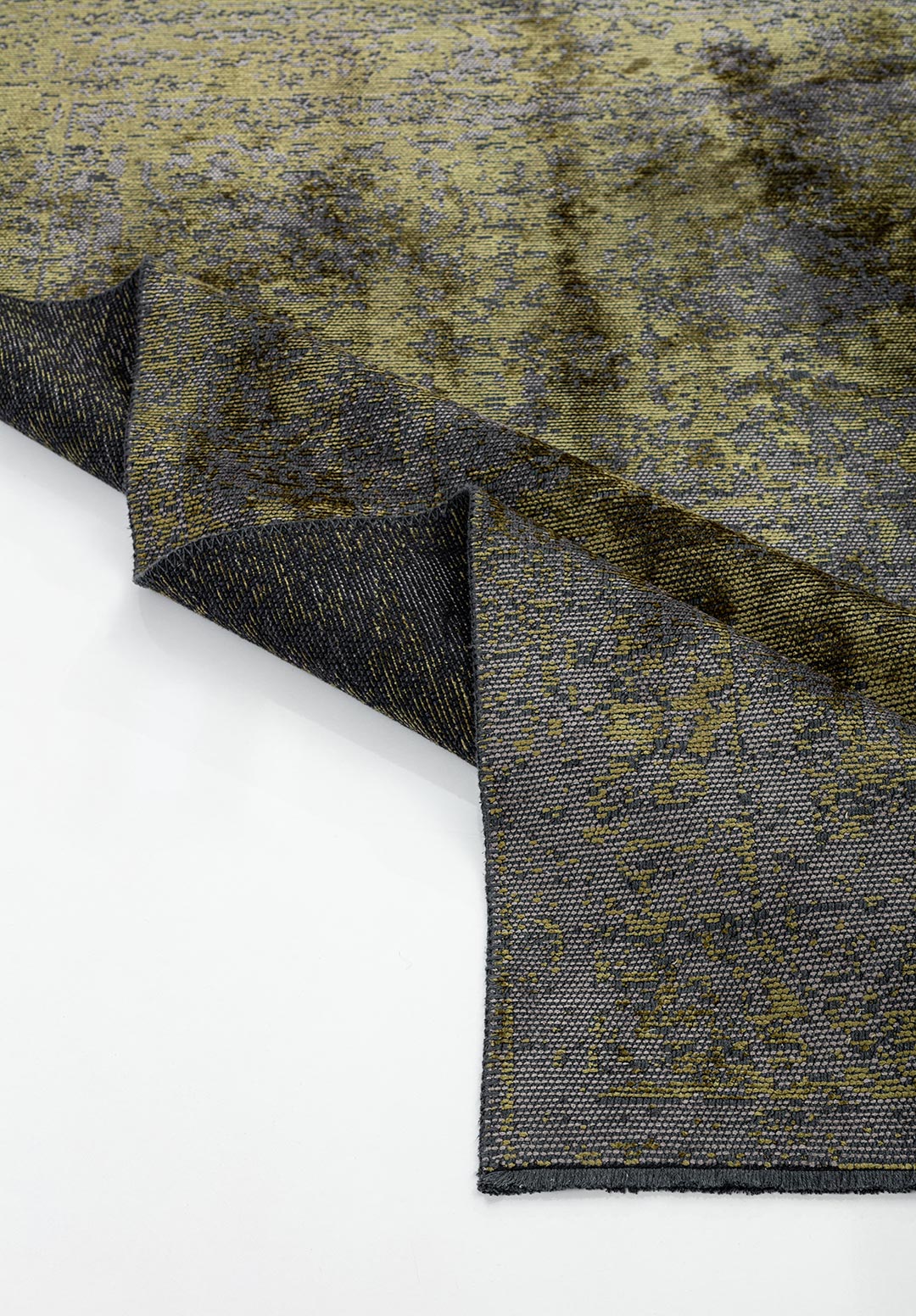 MEDALLION GREY - GREEN RUG