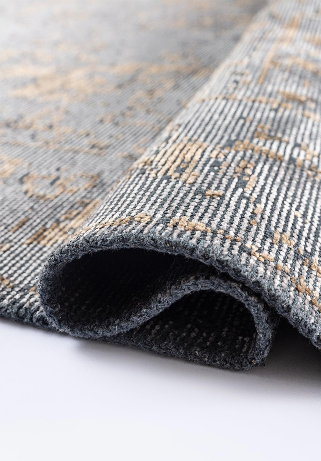 IVY LIGHT CREAM - DARK BEIGE RUG