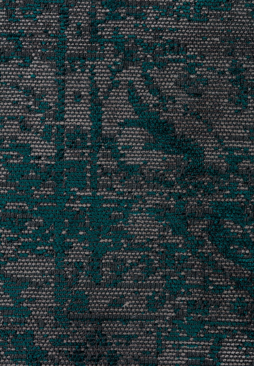 IVY GREY - DARK TURQUOISE RUG