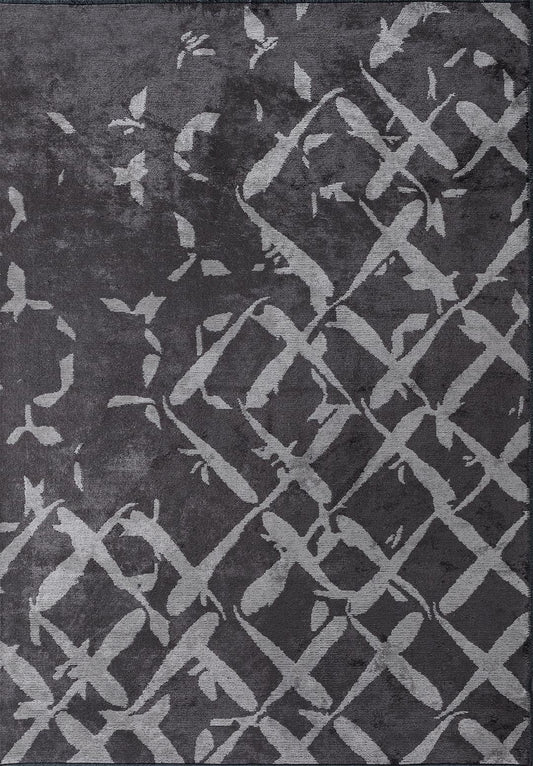 FADE GREY - CHARCOAL RUG