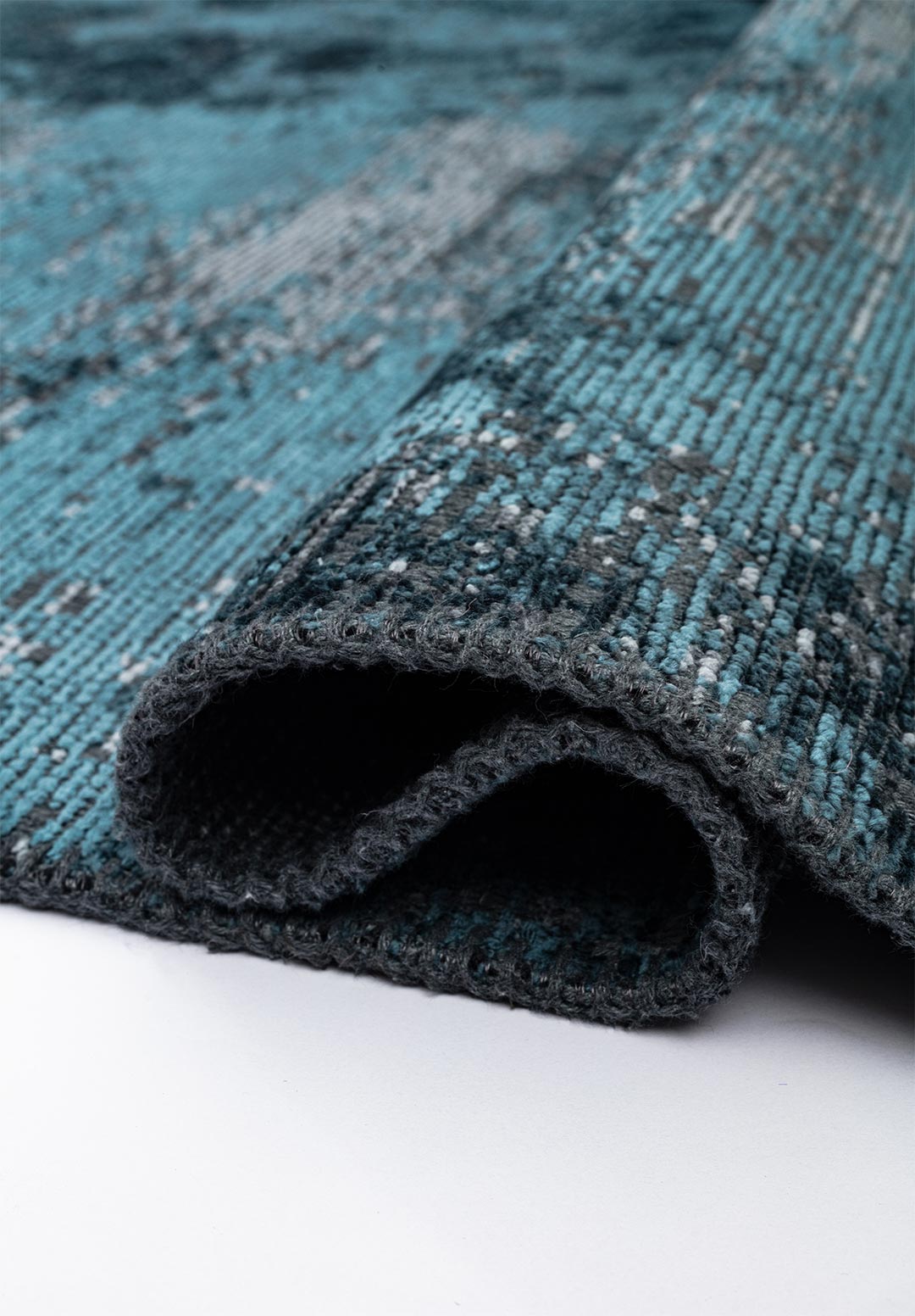 SURFACE BLUE - PETROL RUG