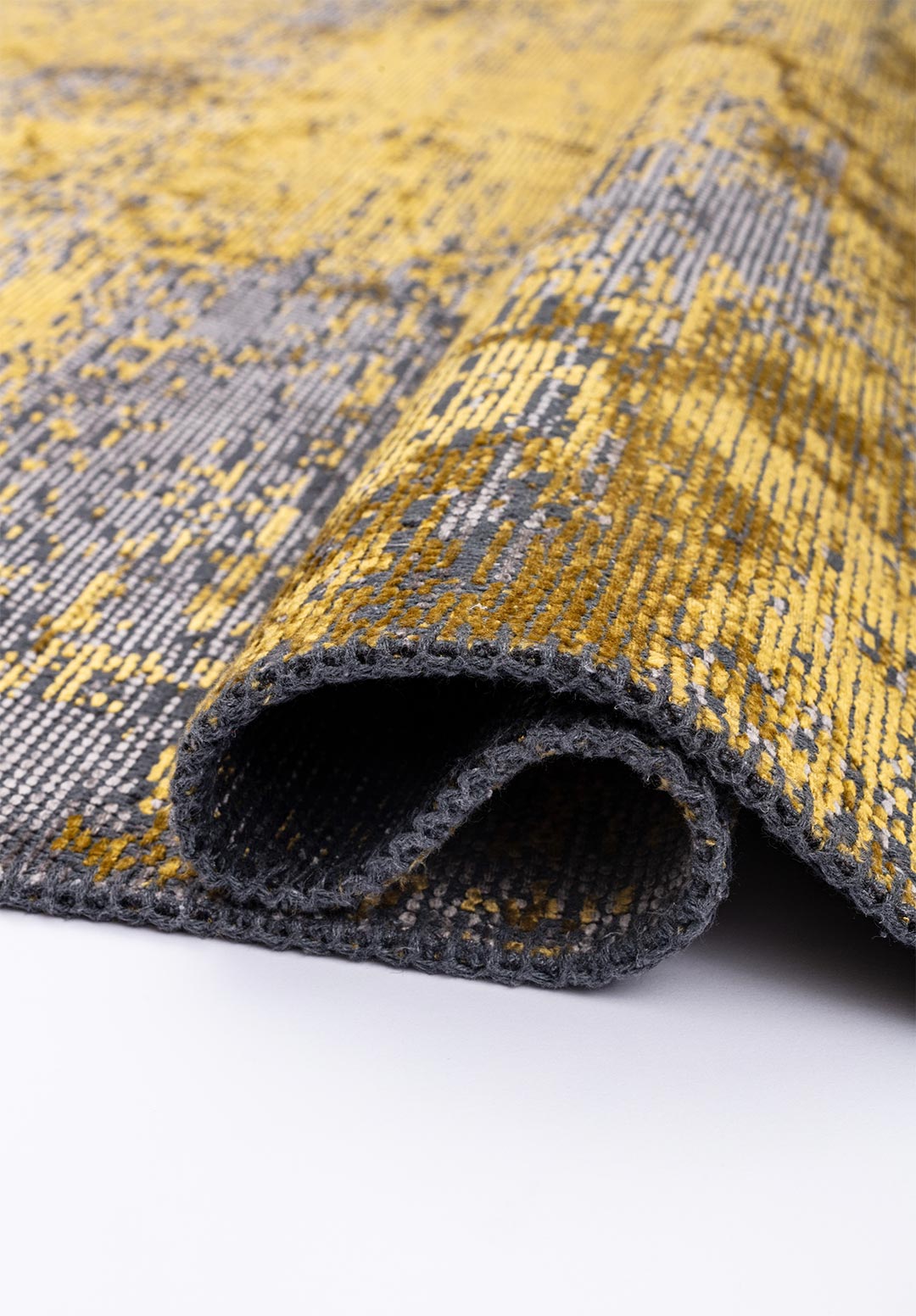 SURFACE GREY - YELLOW RUG