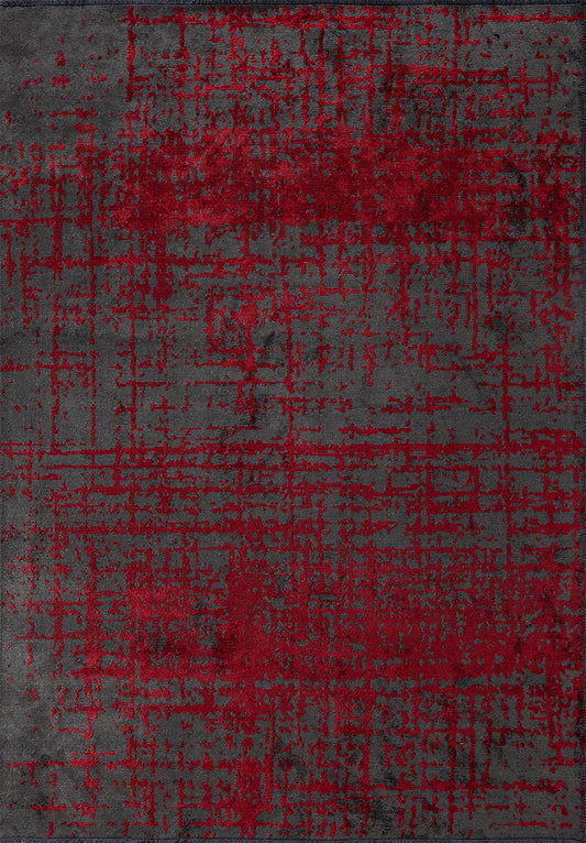 SPARK ANTHRACITE - RED RUG