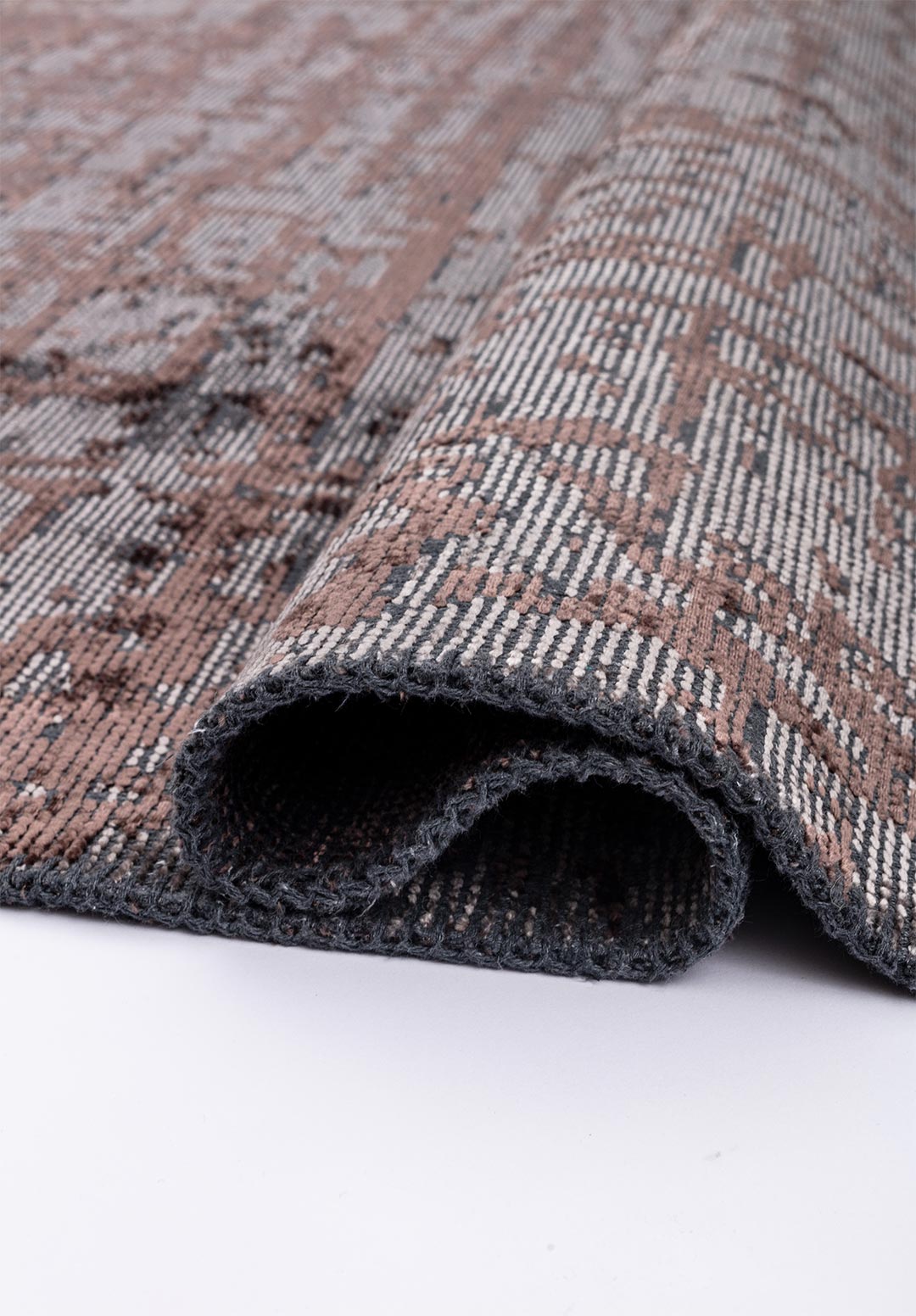 SPARK GREY - DARK MINK RUG