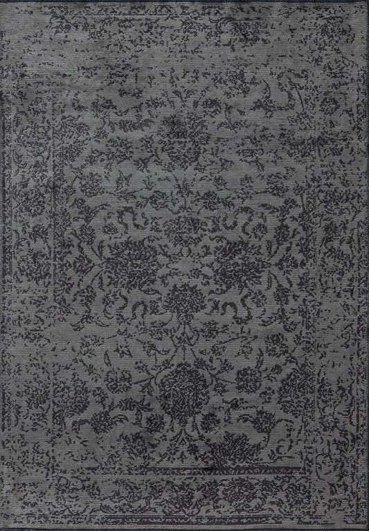 CLASSY CHARCOAL - BEIGE RUG