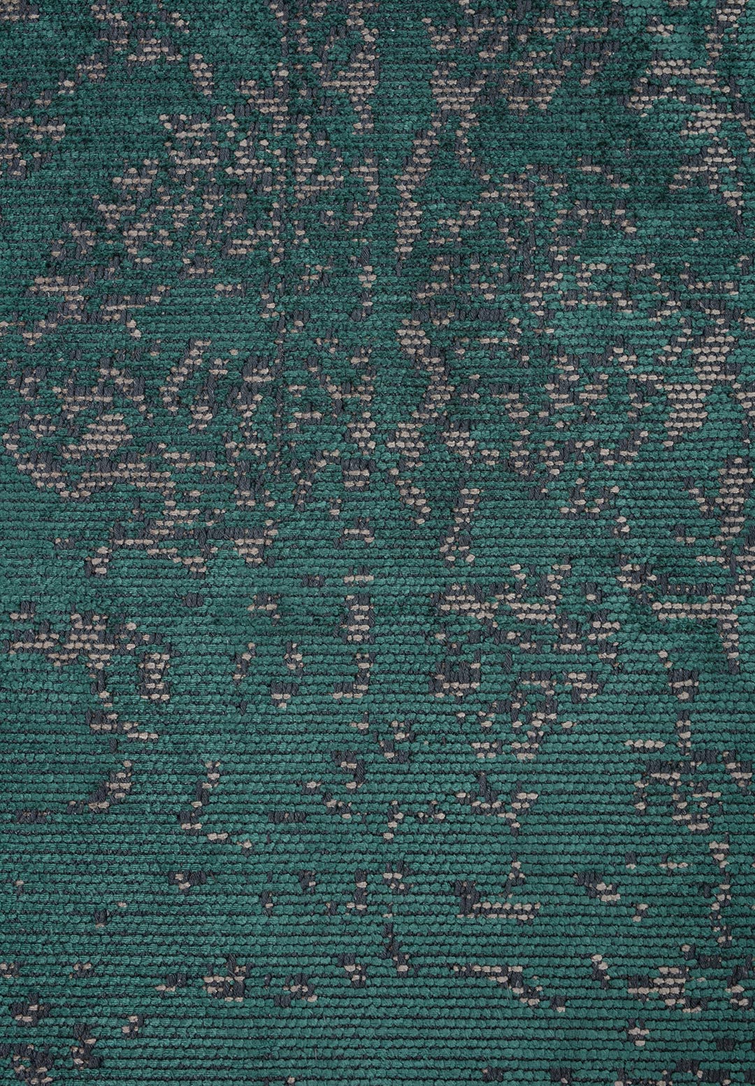 CLASSY BEIGE - DARK GREEN RUG