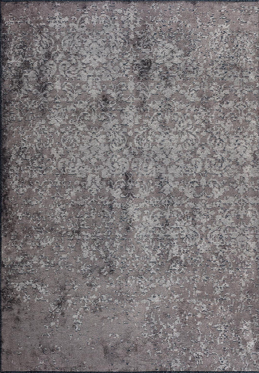 DAMASKO DARK GREY - GREY RUG
