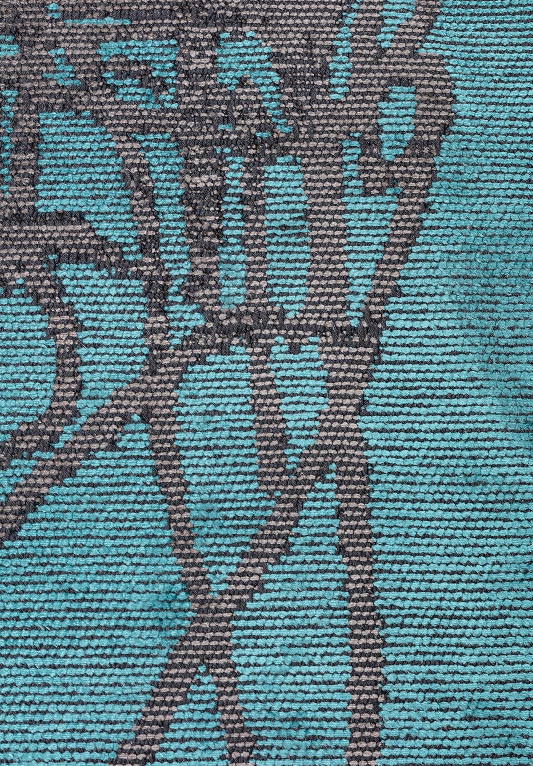 SPLASH TURQUOISE - GREY RUG