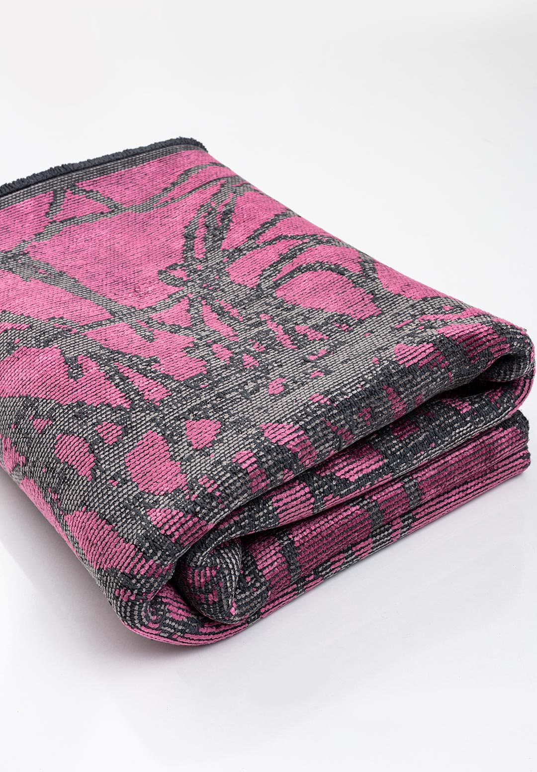 SPLASH PINK - GREY RUG