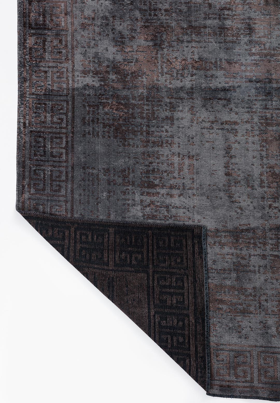 ANCIENT DARK MINK - GREY RUG