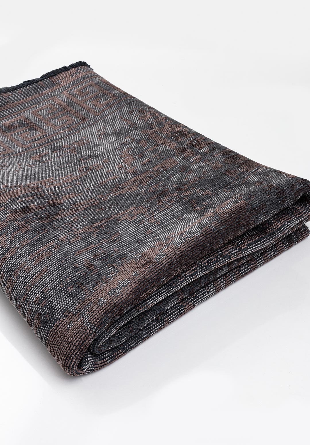 ANCIENT DARK MINK - GREY RUG