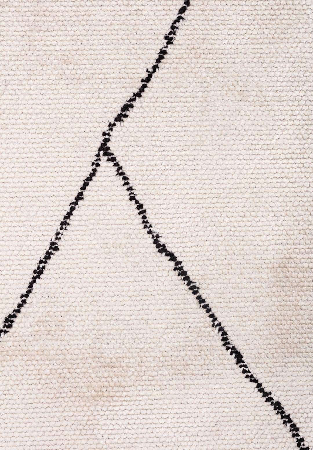 BOHEMIAN BLACK - ECRU RUG