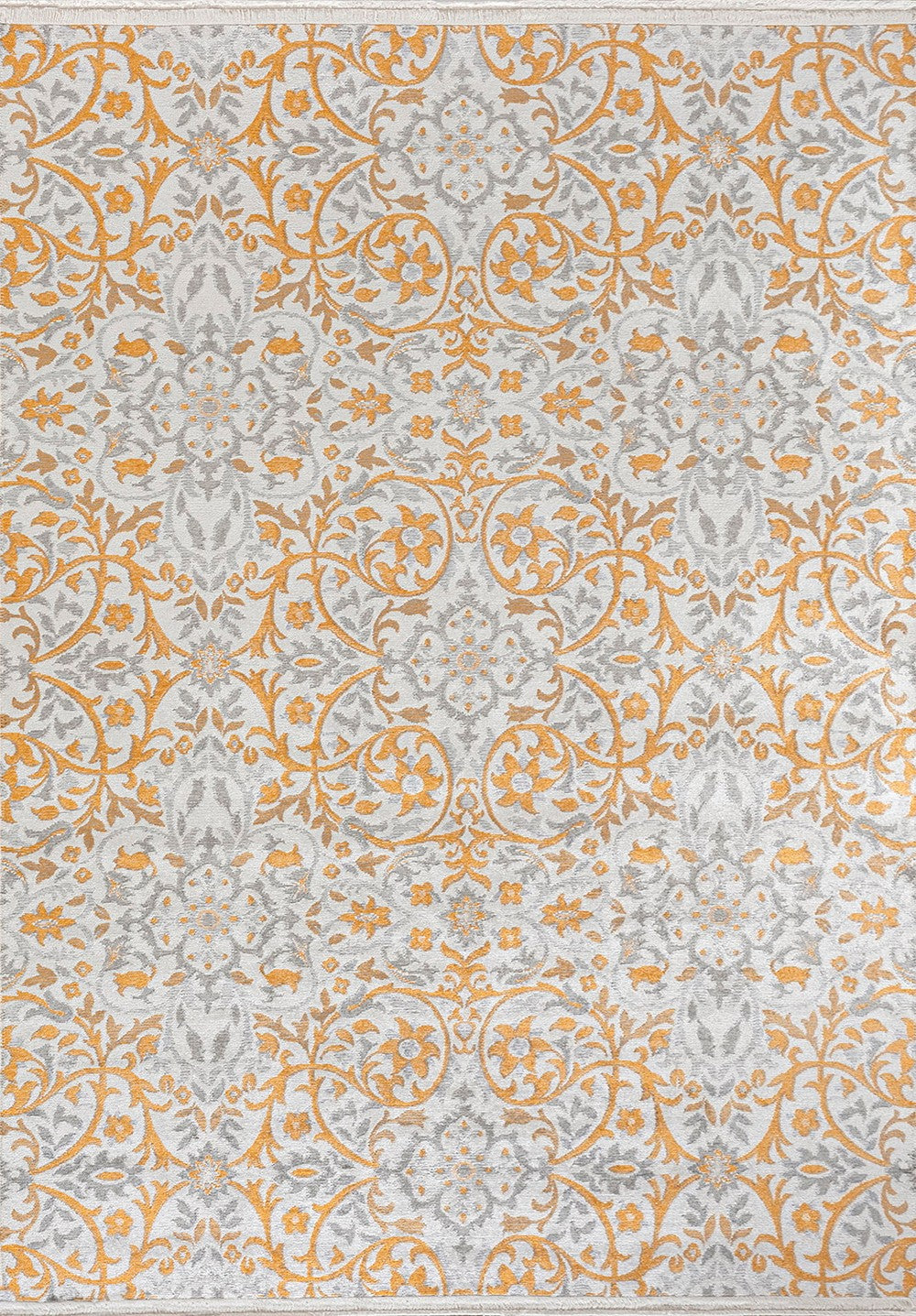 VIOLETTA ECRU - GREY - MUSTARD RUG