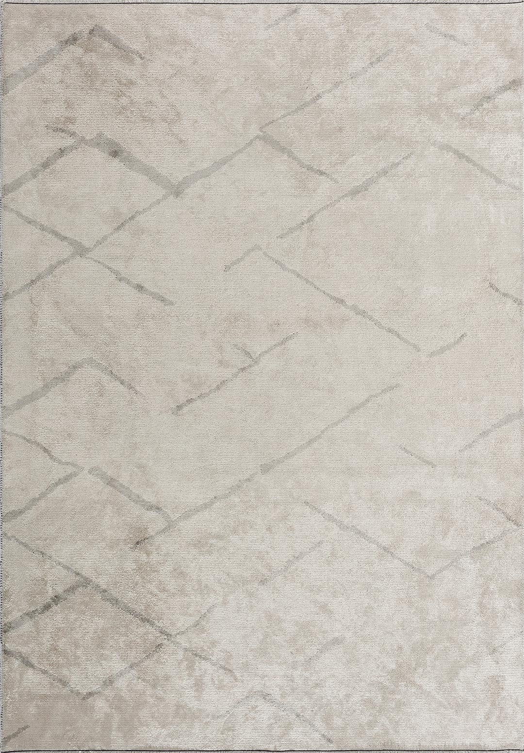 WAVE LIGHT GREY - ECRU RUG
