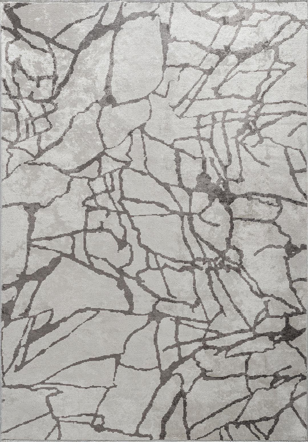 FLAW DARK GREY - ECRU RUG