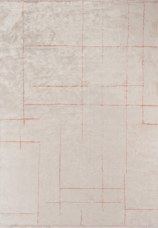 SCRATCH COPPER - ECRU RUG