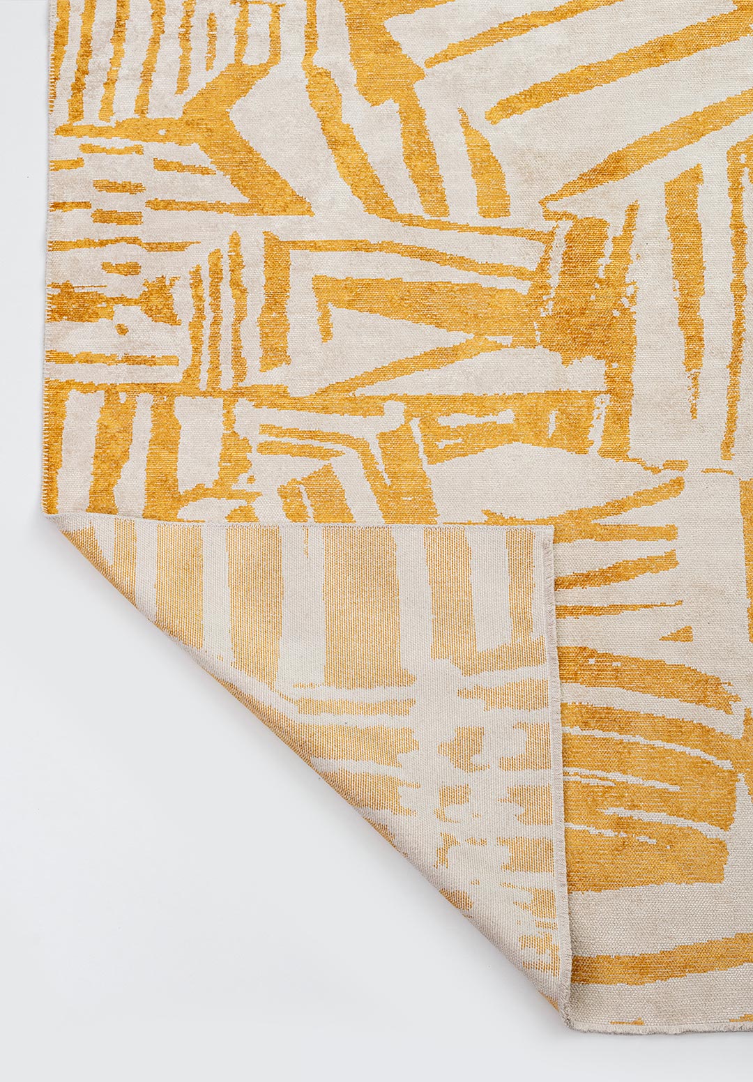GRAFFITI GOLD - ECRU RUG