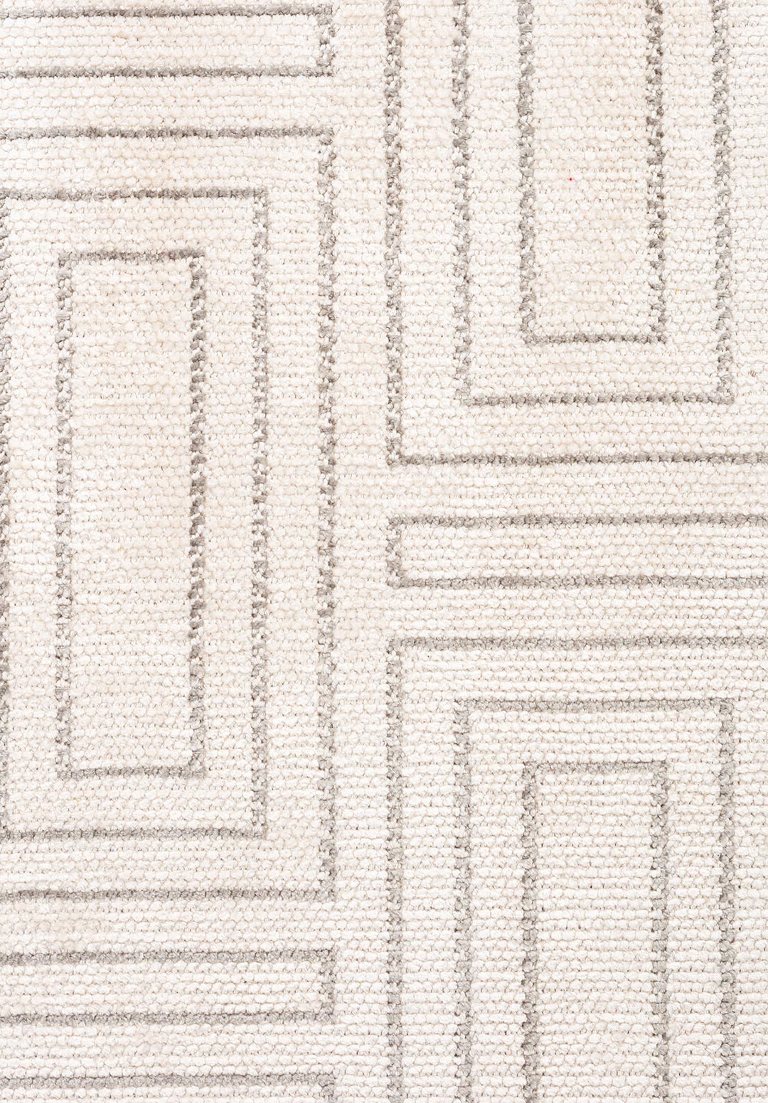 BRICK GREY - ECRU RUG