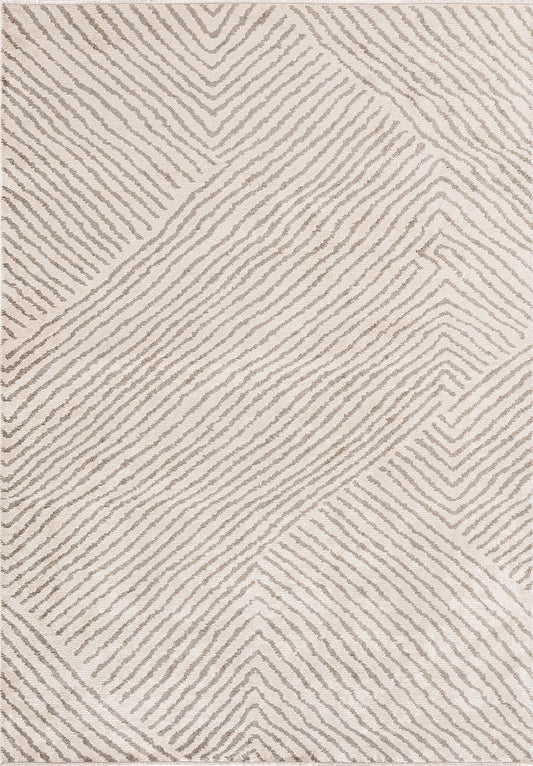 VALLEY GREY - ECRU RUG