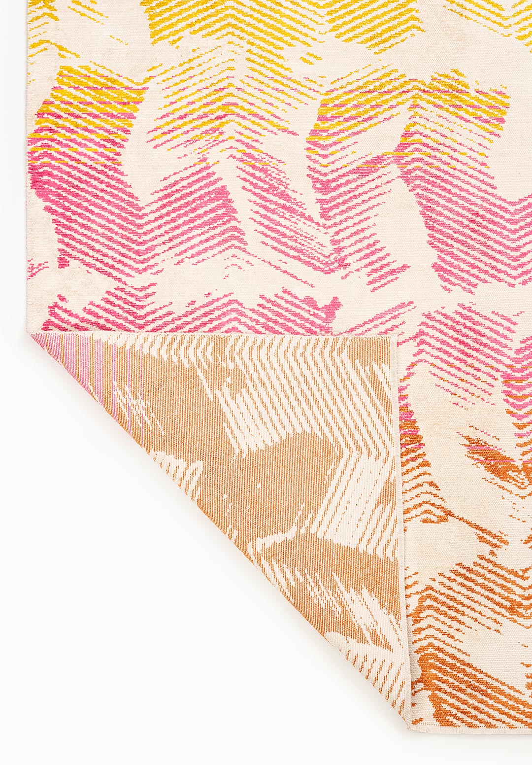 TAHITI TURQUOISE - YELLOW - PINK - TERRA - ECRU RUG