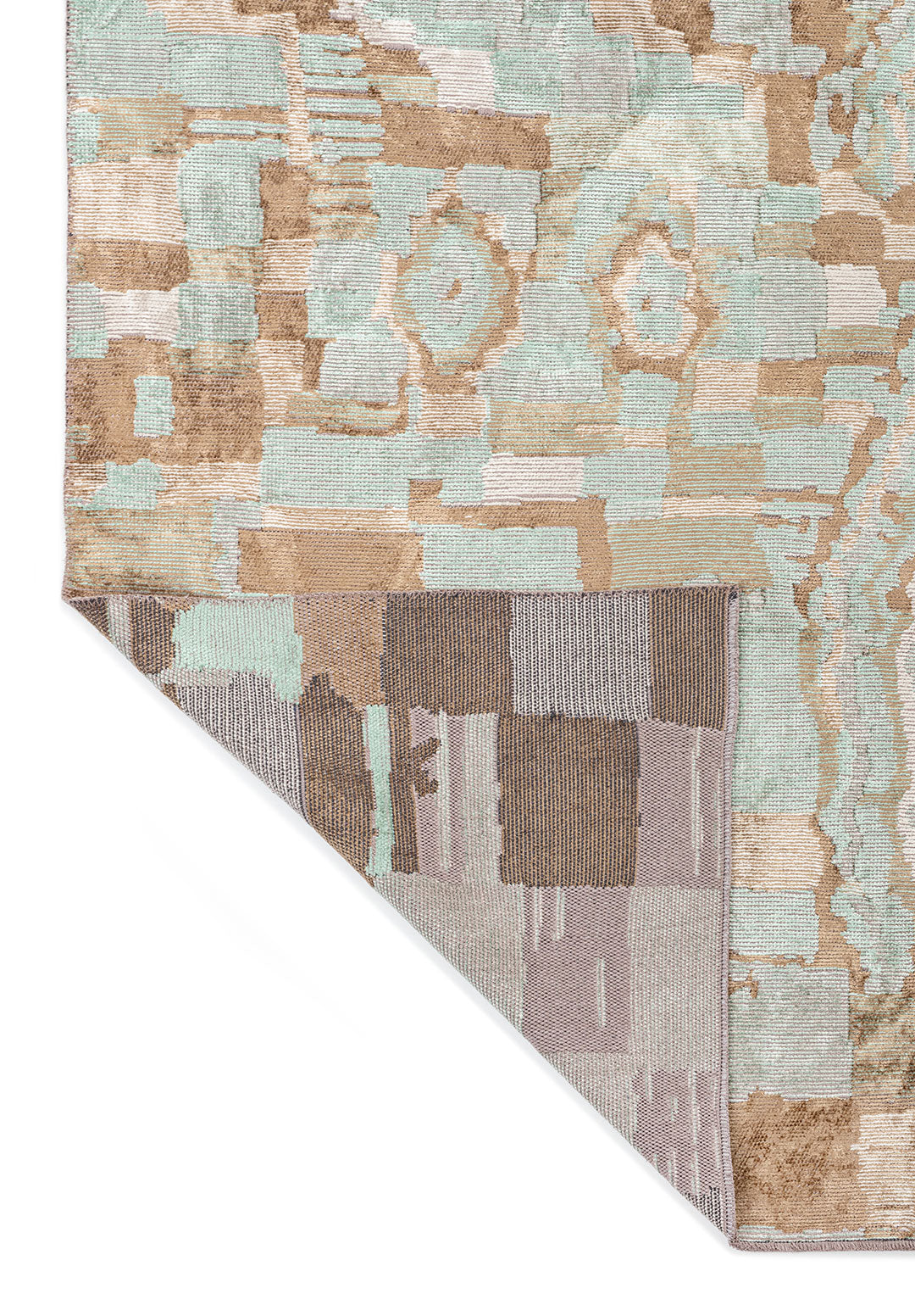 FOSSIL MINK - LIGHT CREAM - RIVER GREEN RUG