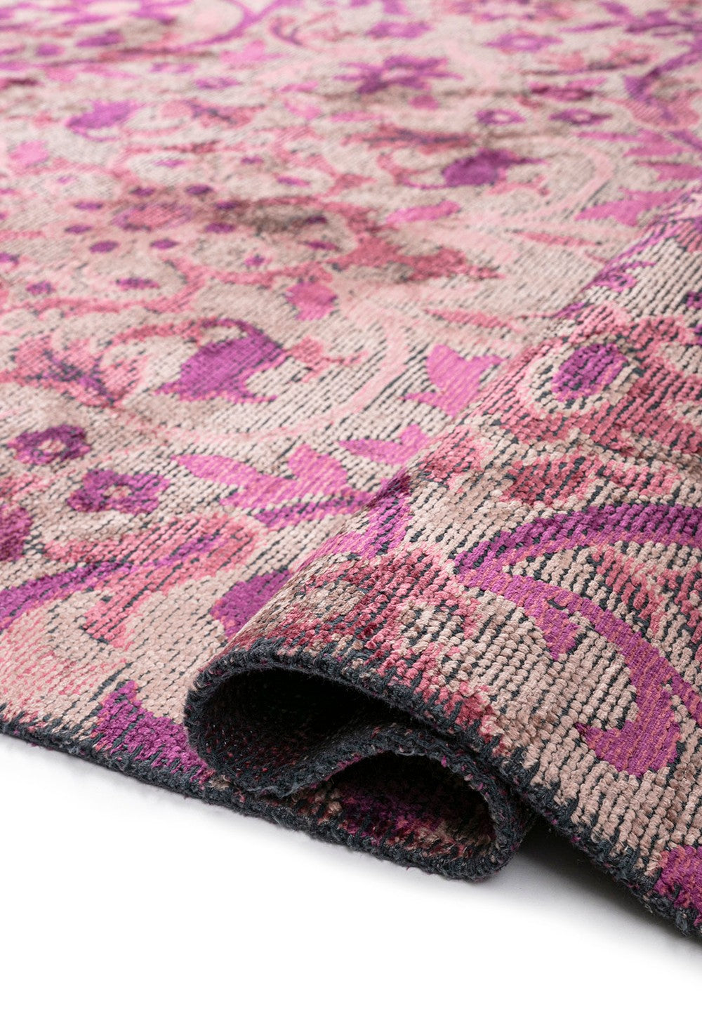 VIOLETTA COPPER - ROSE - PURPLE RUG