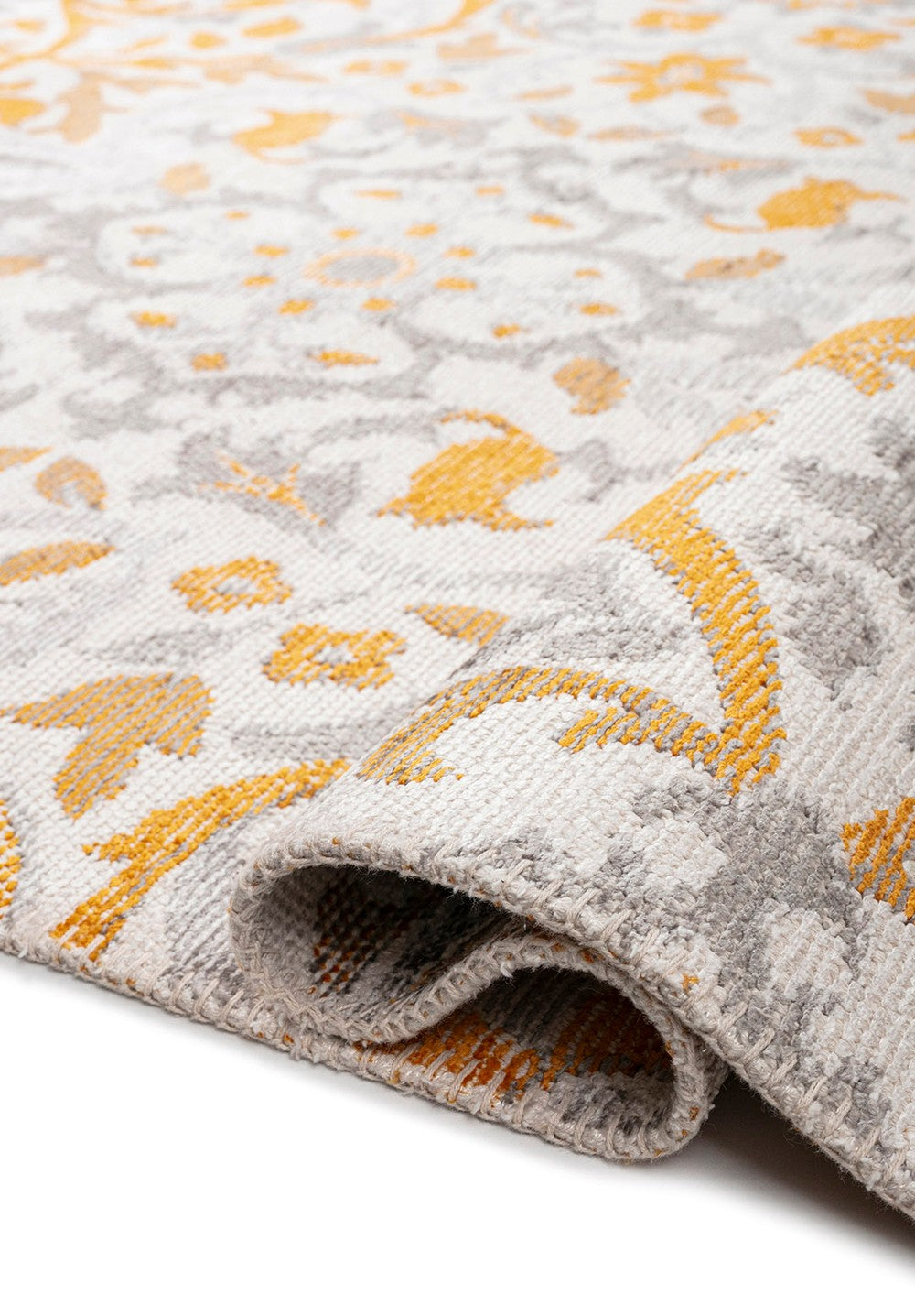 VIOLETTA ECRU - GREY - MUSTARD RUG