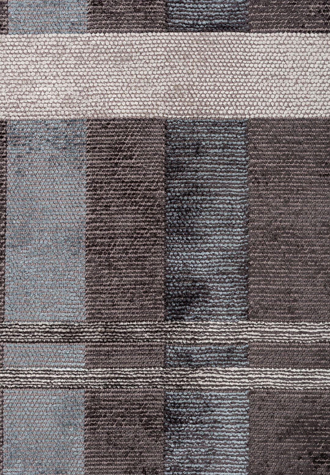 SCOTCH BLUE - BONE - CHARCOAL RUG