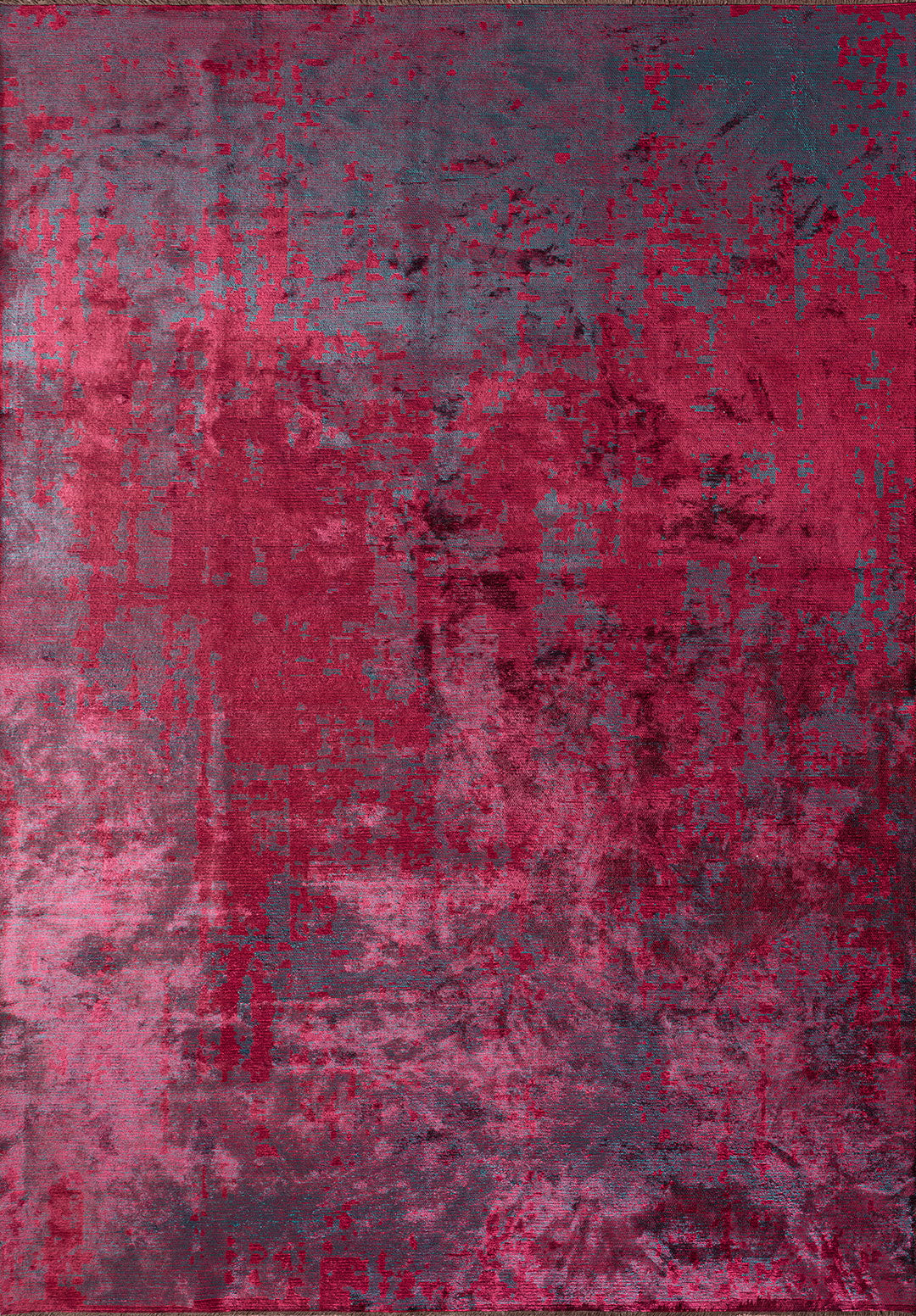 HORIZON MAGENTA - DARK DAMSON - DARK TURQUOISE RUG