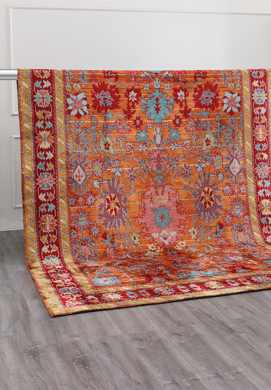 SPLENDOR BONE - MUSTARD - RED - TURQUOISE RUG