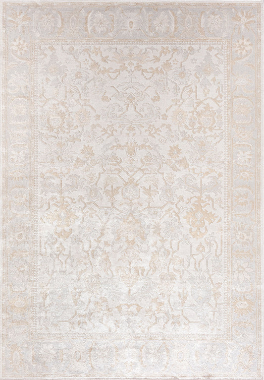 MAJESTY LIGHT GREY - BEIGE - LIGHT CREAM - ECRU - CREAM RUG