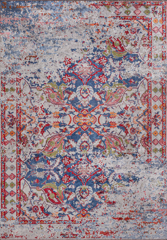 FORTRESS LIGHT GREY - GREEN - RED - NAVY BLUE - TERRA - DARK GREY RUG