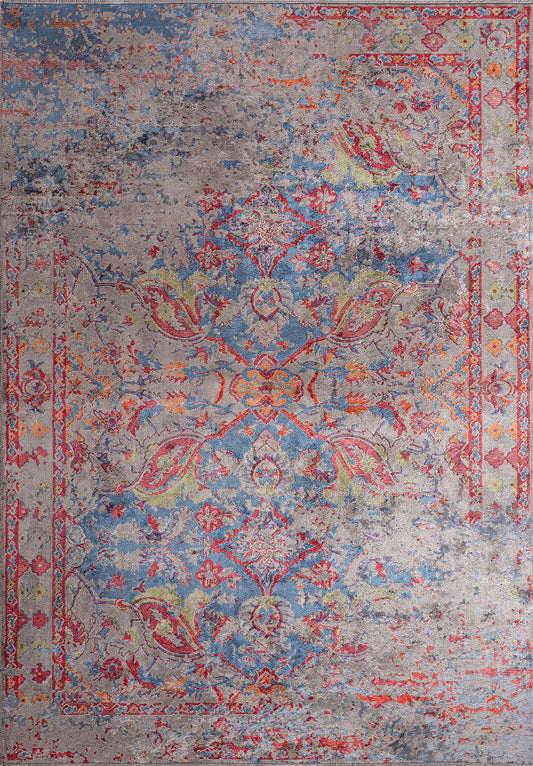 FORTRESS ERA DARK GREY - GREEN - RED - NAVY BLUE - TERRA - DARK GREY RUG