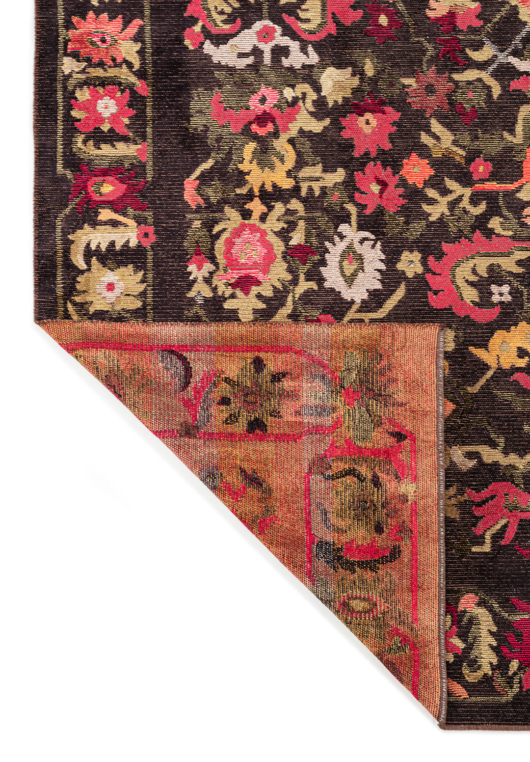 MAJESTY LIGHT CORAL - GREEN - FUSCHIA - BLACK - MUSTARD - ICE BLUE RUG
