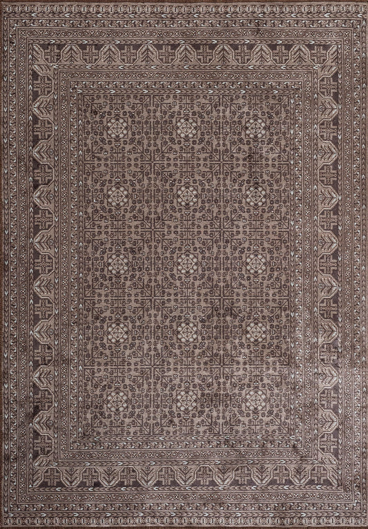 GRANDEUR LIGHT CREAM - ICE BLUE - DARK GREY - CHARCOAL RUG