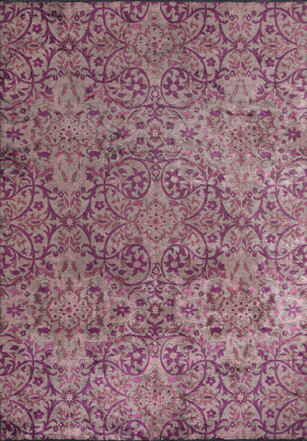 VIOLETTA COPPER - ROSE - PURPLE RUG