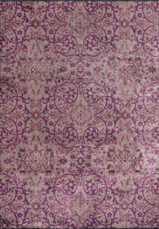 VIOLETTA COPPER - ROSE - PURPLE RUG