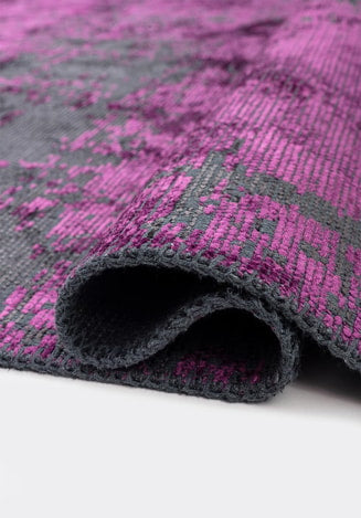 SURFACE CHARCOAL - PURPLE RUG