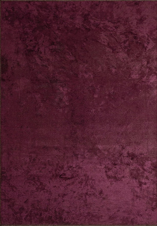 PLAIN DARK DAMSON (C) RUG