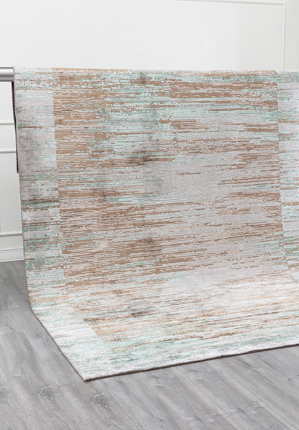 TWILIGHT MINK - RIVER GREEN - BONE RUG