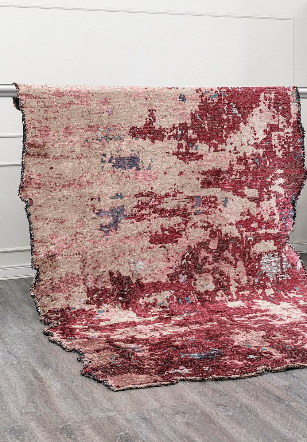 SERENITY BEIGE - ROSE - CHERRY - PETROL - ICE BLUE - DAMSON RUG