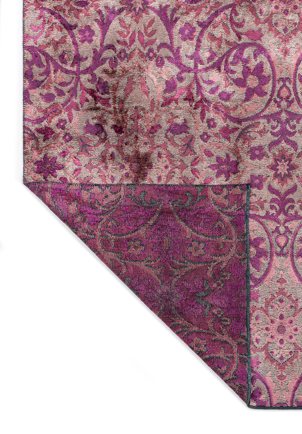 VIOLETTA COPPER - ROSE - PURPLE RUG