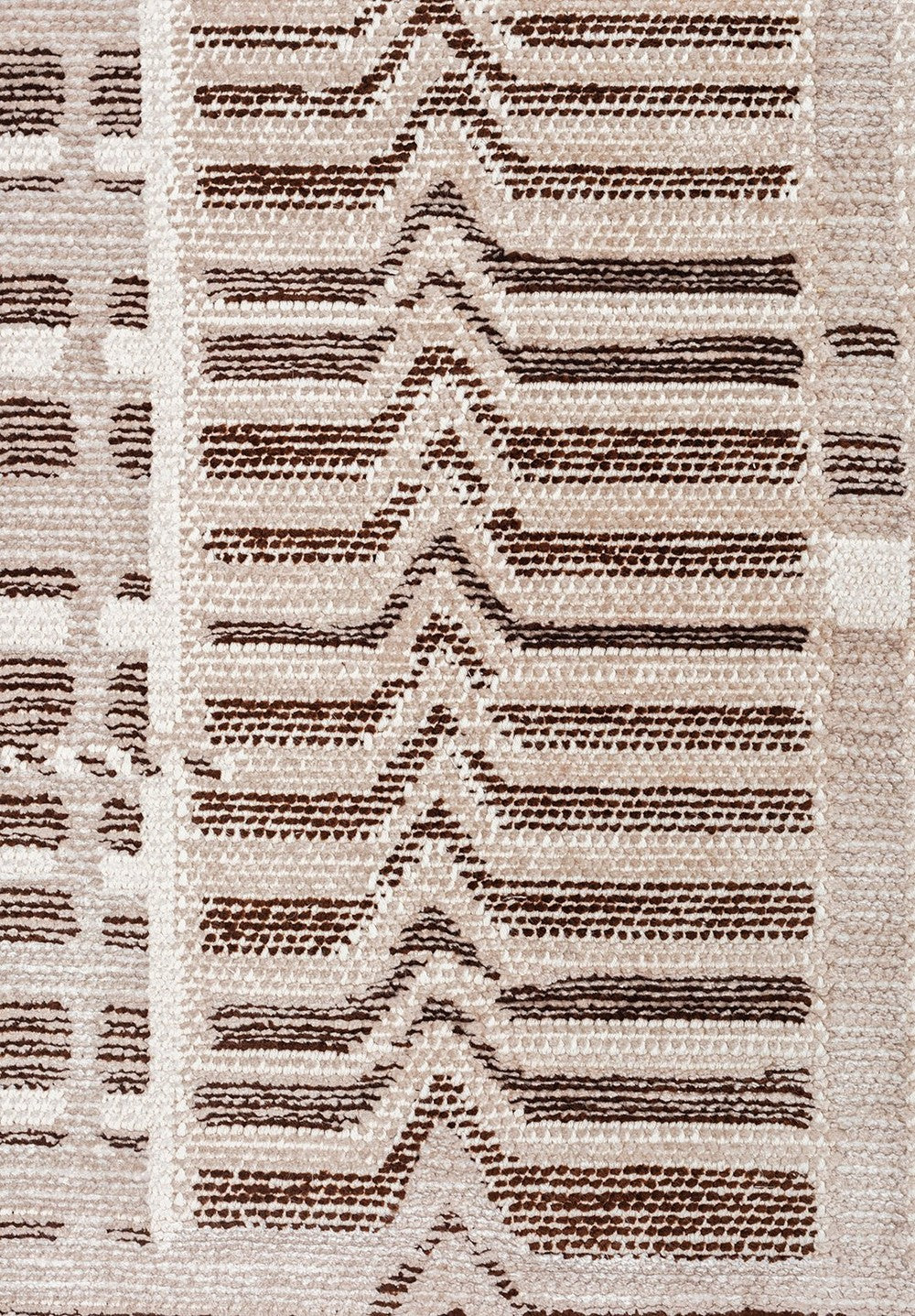 INCA DARK BROWN - STONE- ECRU RUG