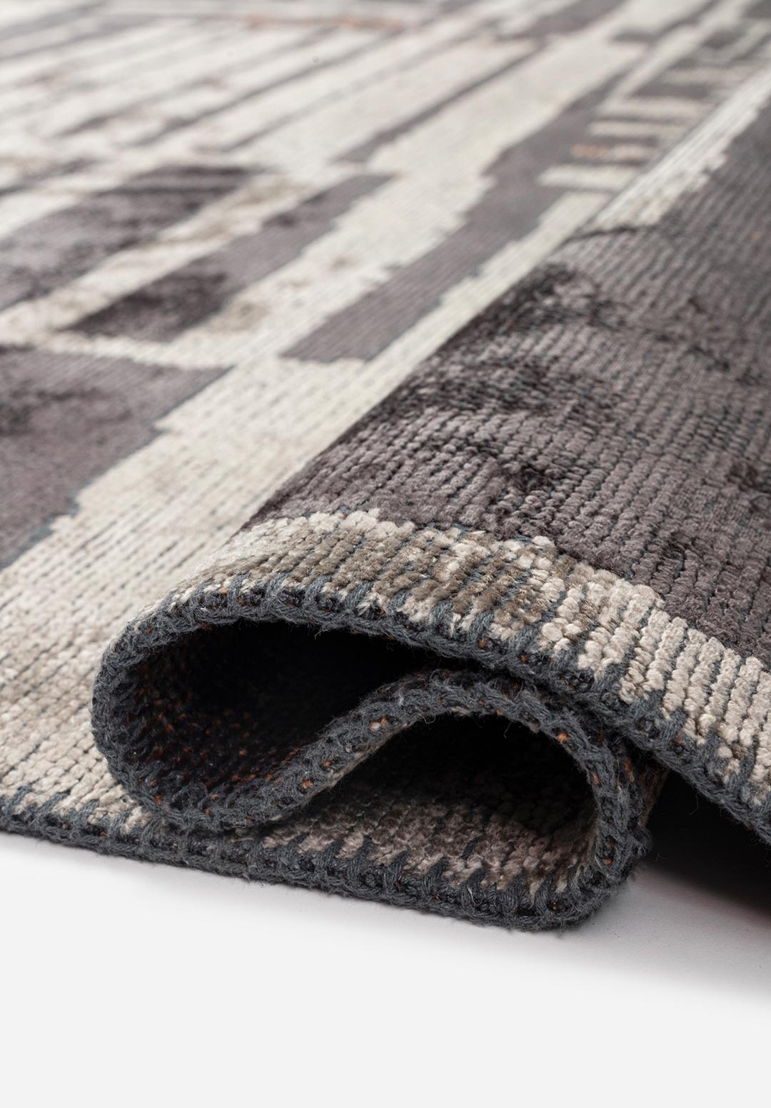 OXFORD CHARCOAL - TERRA - GREY RUG