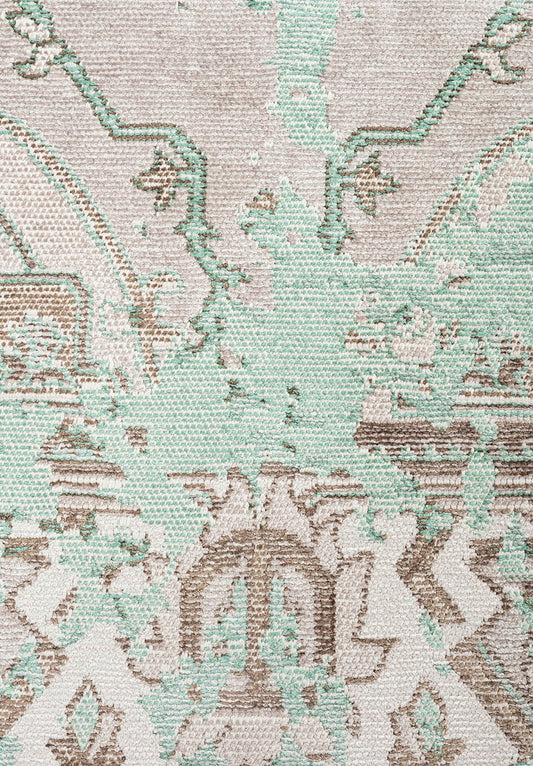 MONARCH ERA TURQUOISE - GREY - LIGHT GREY - DARK GREY RUG