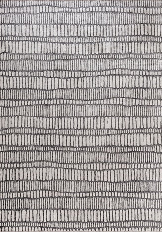 TEMPO BLACK - ECRU RUG