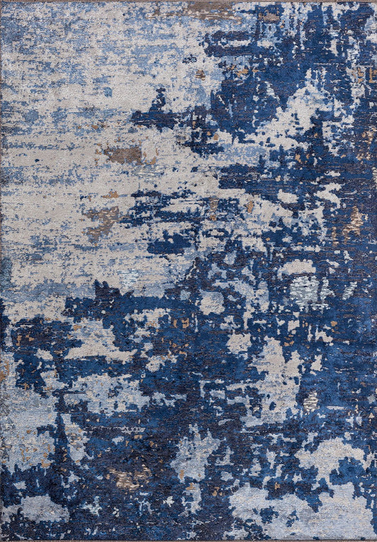 SERENITY BONE - NAVY BLUE - DARK NAVY - MINK - ICE BLUE - BEIGE RUG