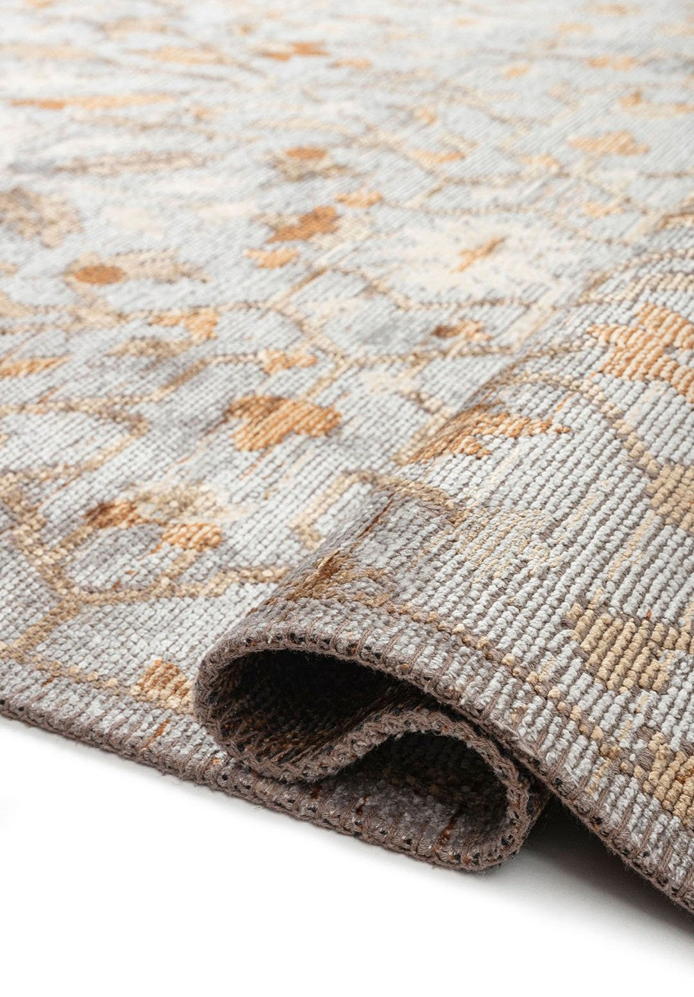 OPUS CACAO - DARK BEIGE - LIGHT GREY RUG